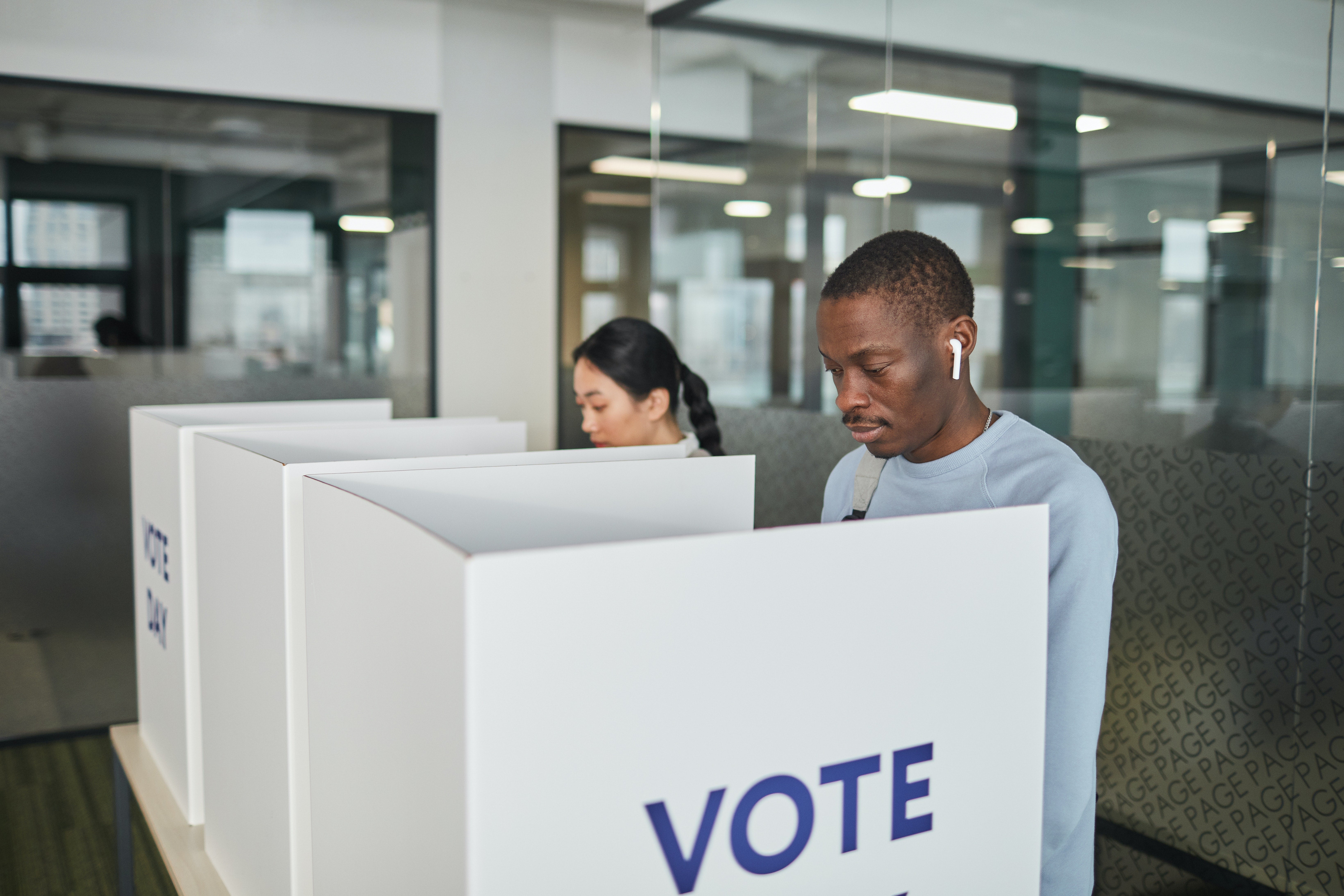 voting booth