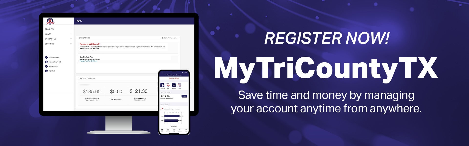 Register Now For MyTriCountyTX