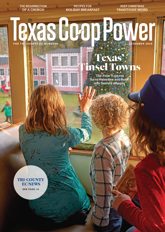 December 2025 Texas Co-Op Power Cover