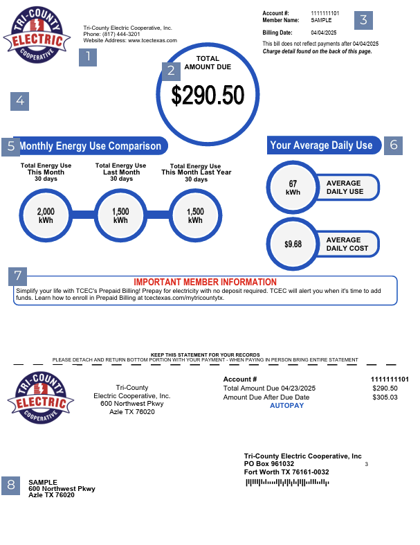 new logo sample bill