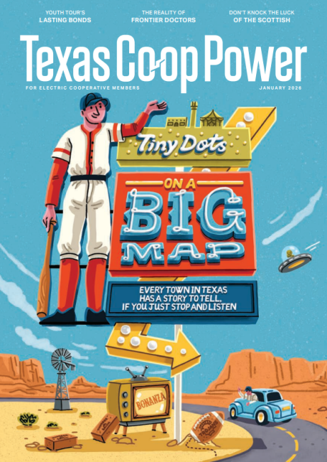 January 2026 Texas Co-op Power Cover