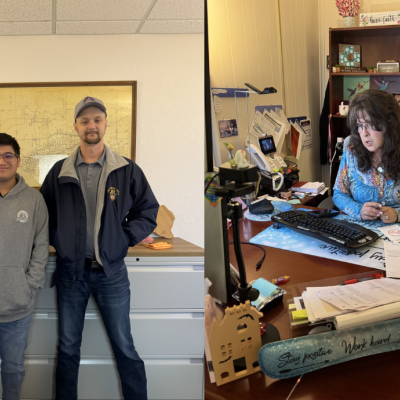 Photo of GIS team members