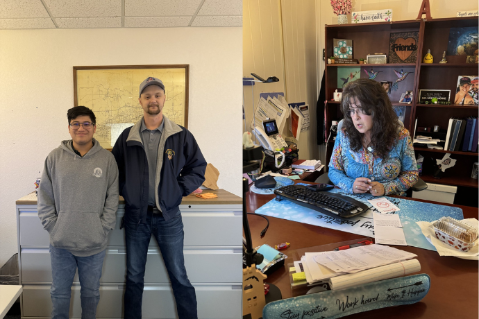 Photo of GIS team members